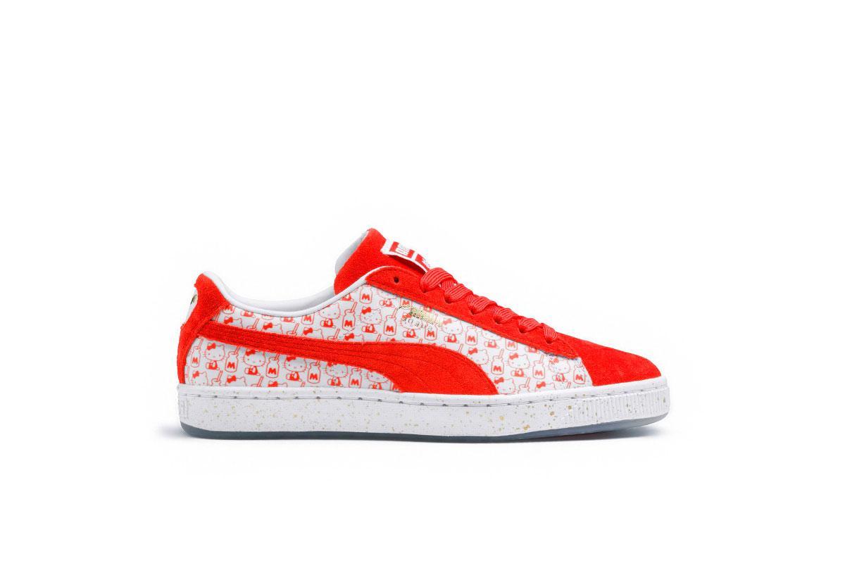 Puma x Hello Kitty Suede Classic "Bright Red"