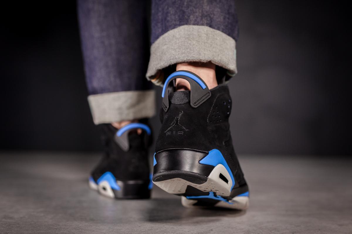 Jordan 6 Retro UNC Black University Blue Basketball Shoes 384664-006 Men\'s Sz 12 Air Jordan 6 “UNC” Black/University Blue 384664-006 - SoleSnk main image 3