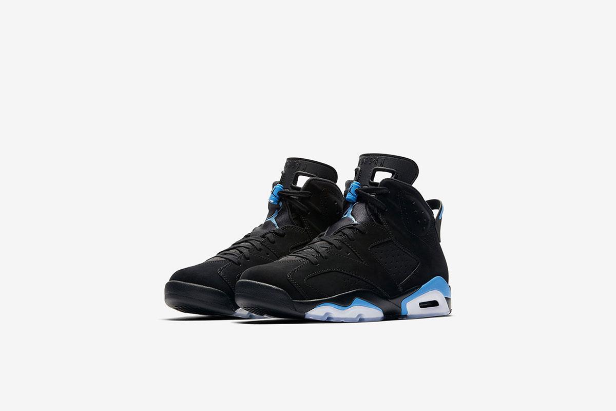 jordan 6 black red blue
