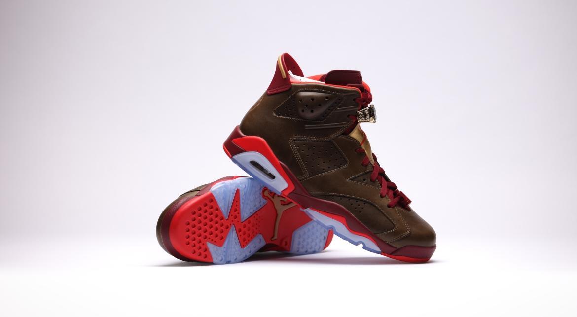 jordan 6 metallic red