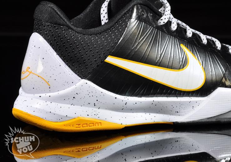 NIKE KOBE V 5 del Sol Yellow Black White 10 US Nike Zoom Kobe V (5) | 386429-002 | AFEW STORE main image 3