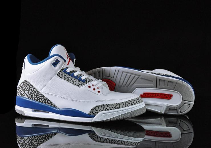 true blue 3s 2018