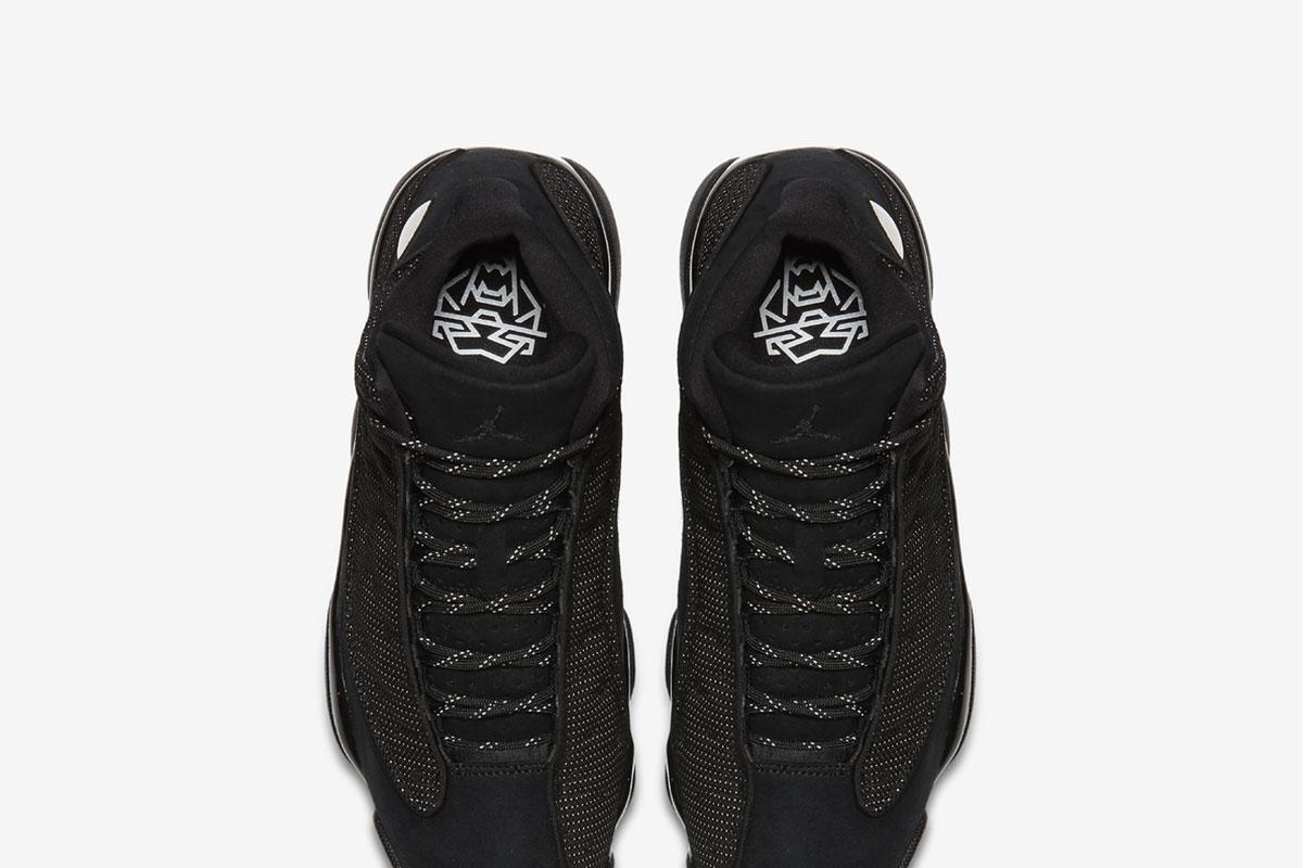 jordan retro 13 black leather