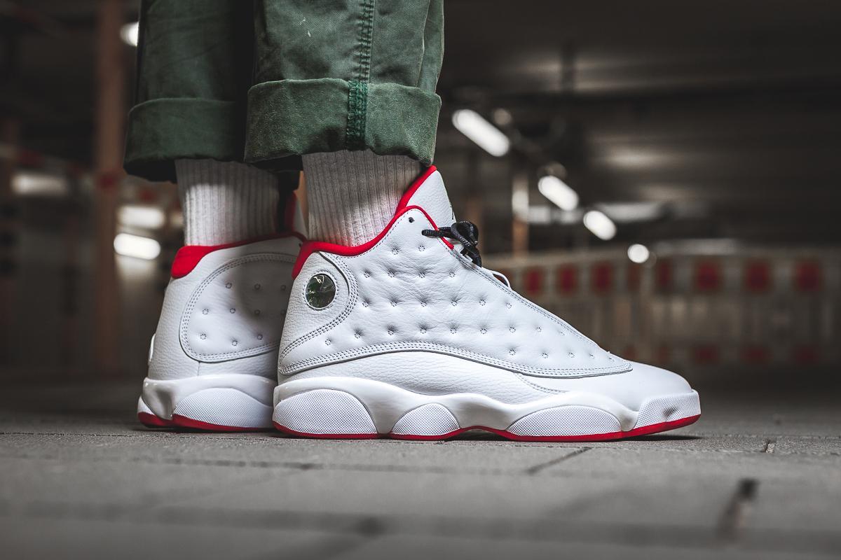 jordan 13 white laces