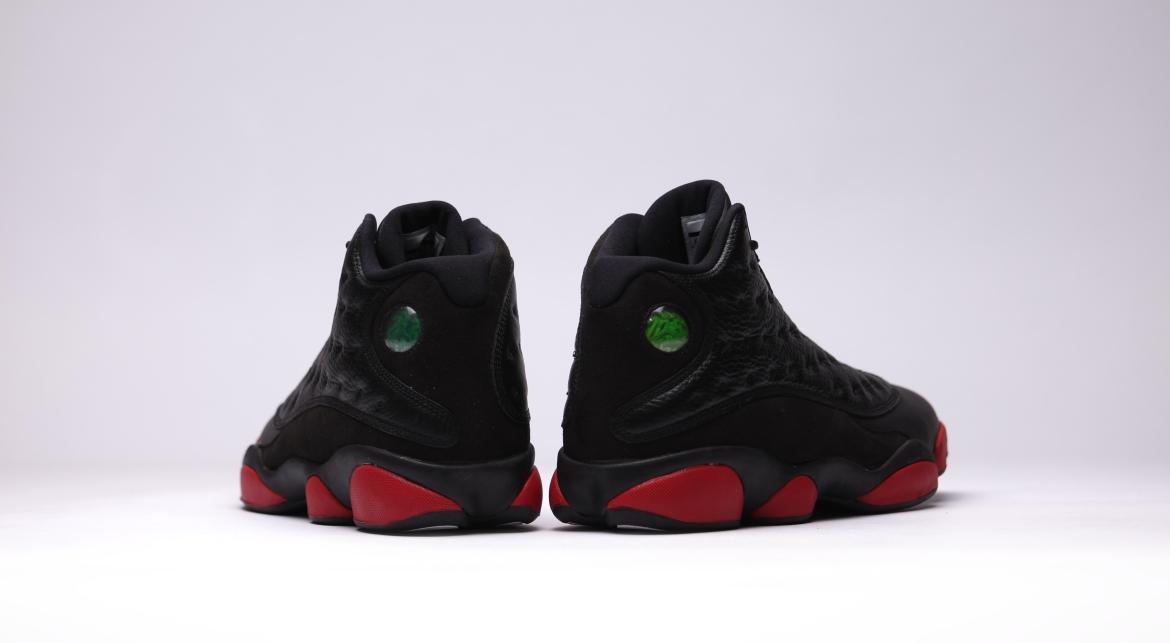 Jordan 13 reflective black hotsell