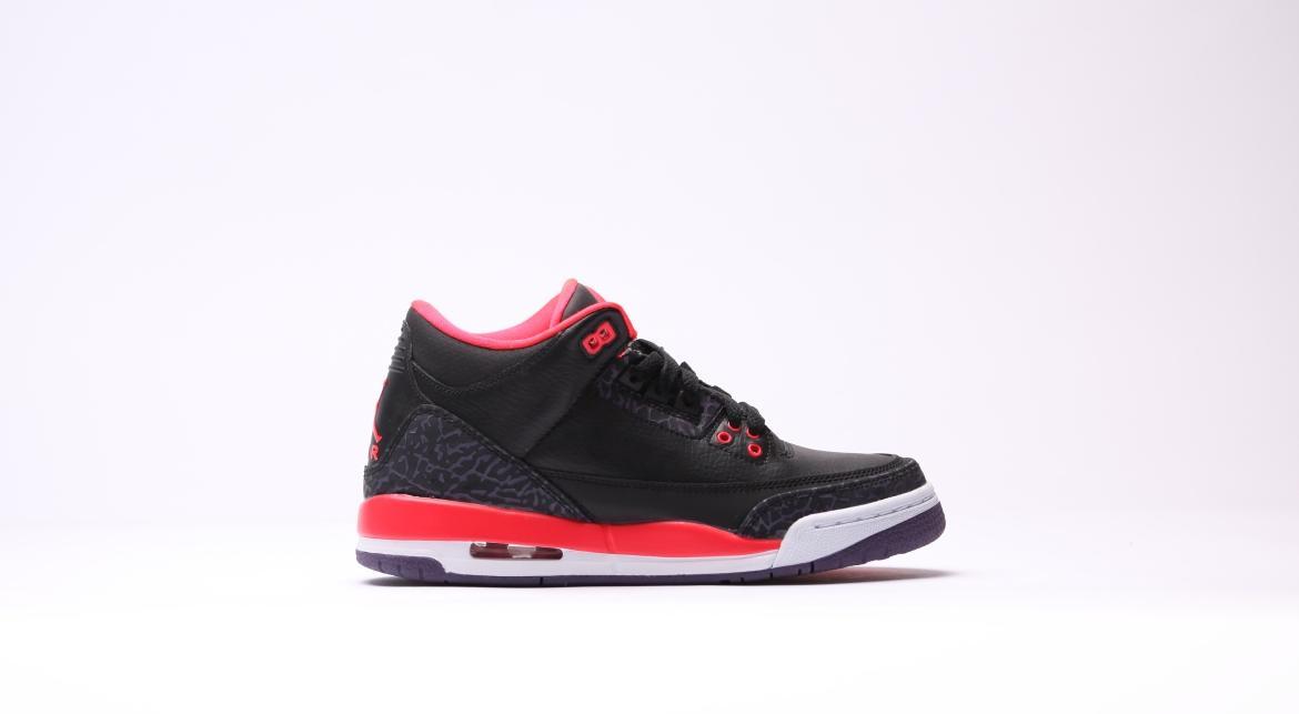 Air Jordan 3 Retro (PS) "Black Crimson"