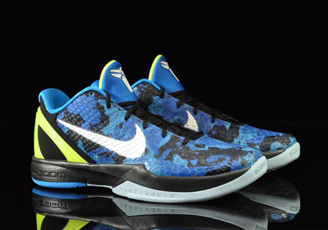 kobe 6 blue and black
