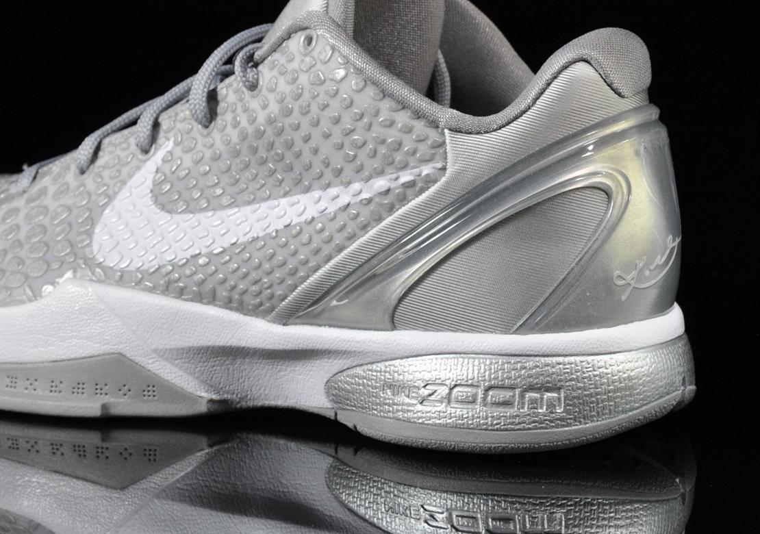 nike kobe 6 kids silver