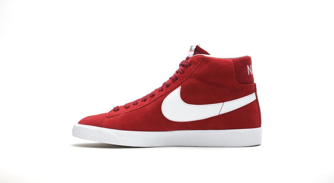 Nike Blazer Mid Prm "Team Red"