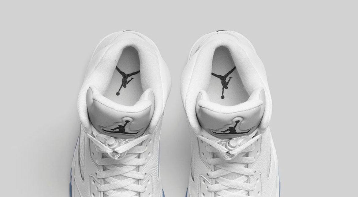 Air Jordan 5 Retro BG "metallic Silver" (GS) - Image 4