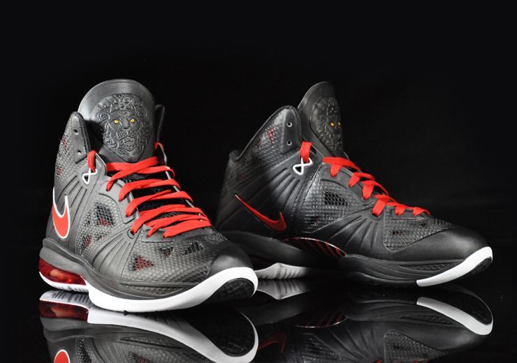 Nike Lebron 8 P.S. 441946-001 Men\'s shoes Black Red White size 10.5 Size 10.5 - Nike LeBron 8 P.S. Black Red White | eBay main image 2
