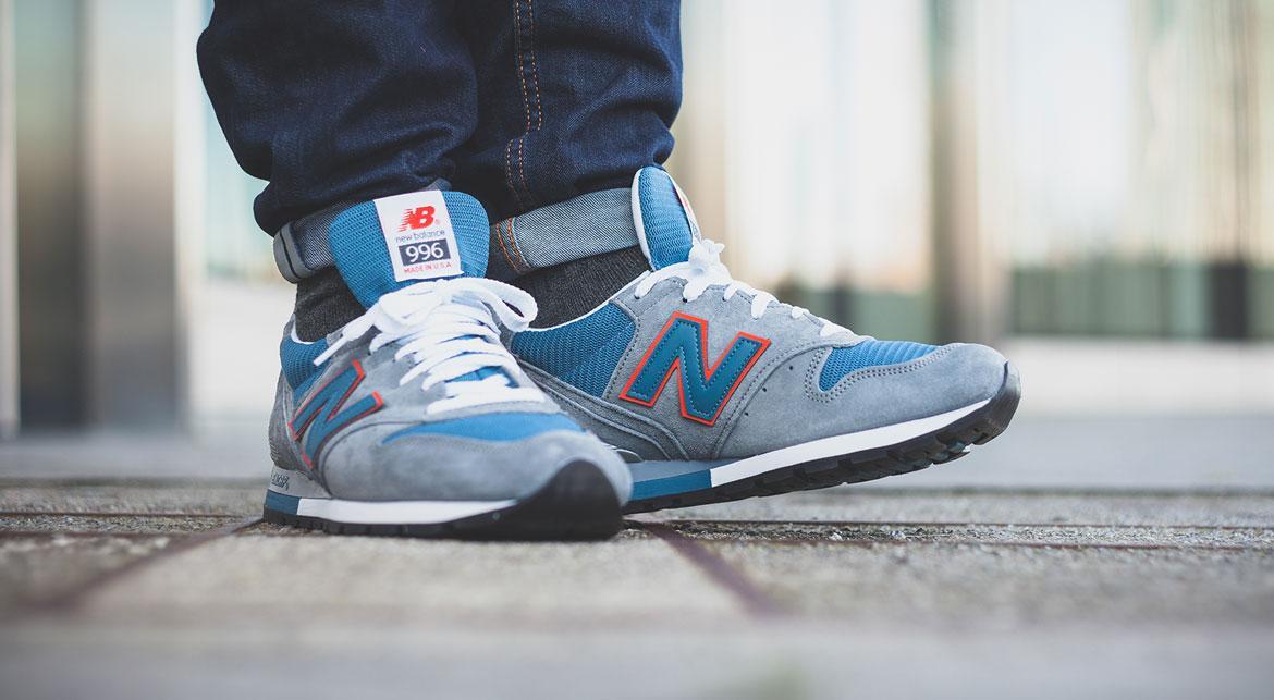 New Balance 996 Blue / Grey - Image 7