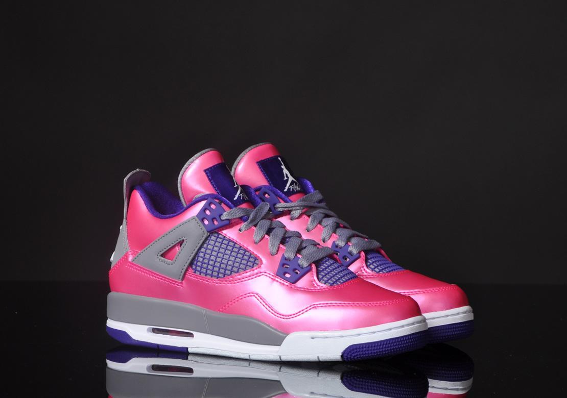 Purple Jordan Retro Pink Foil Air Jordan Retro (GS) 487724-607
