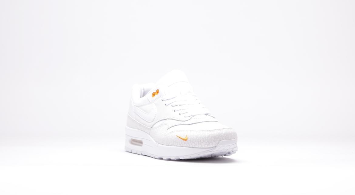 nike air max 1 white kumquat