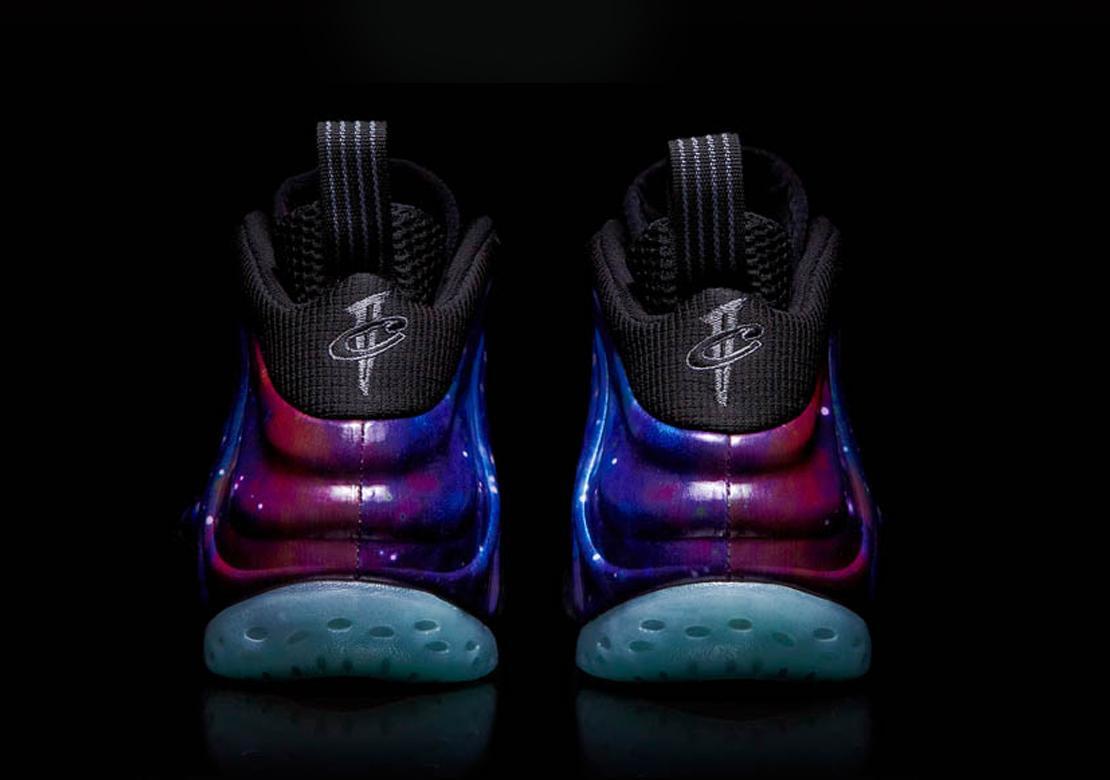 foamposite purple and black