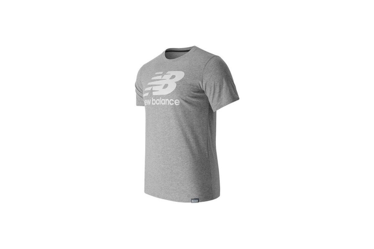 New Balance MT63554 Classic SS Logo Tee "Grey"