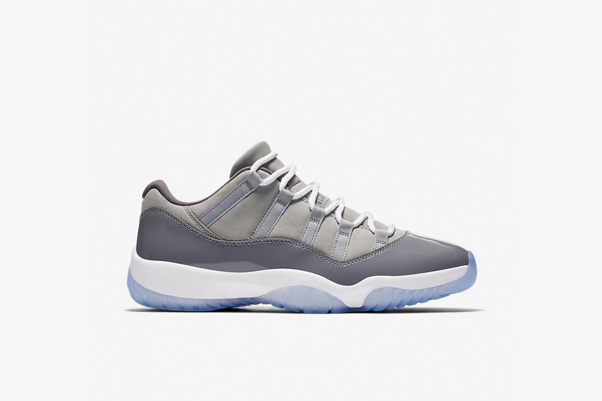 jordan 11 medium grey white gunsmoke