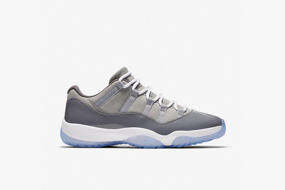 Air Jordan 11 Retro Low "Medium Grey"