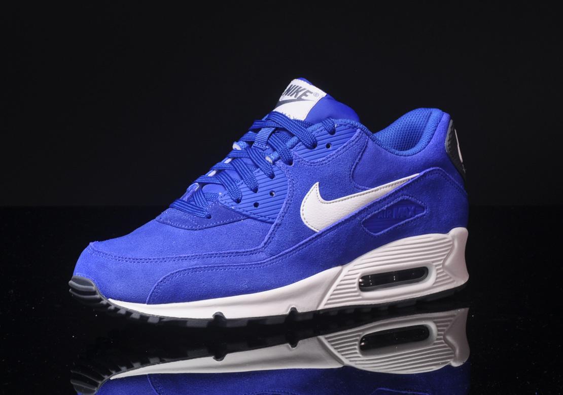 blue nike air max 90 essential
