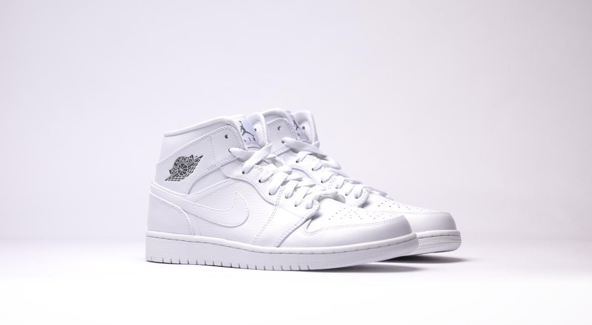 Jordan 1 mid outlet white cool grey