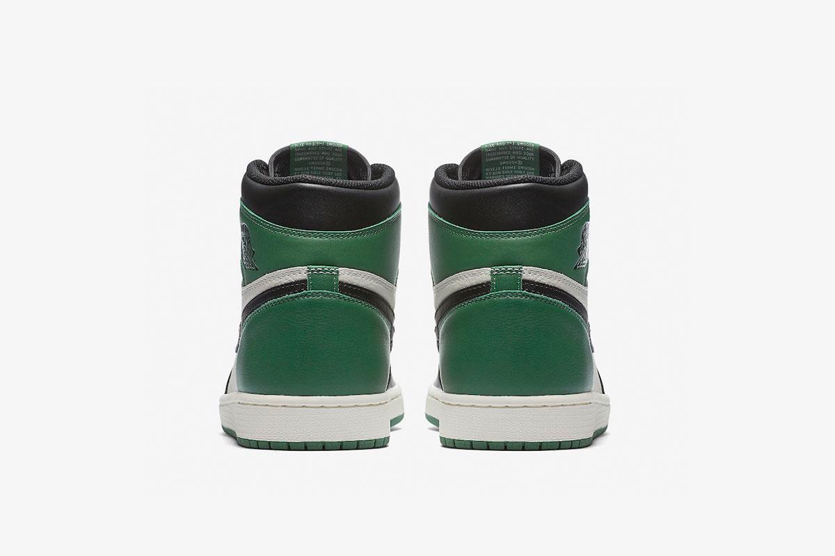 nike air jordan 1 pine green