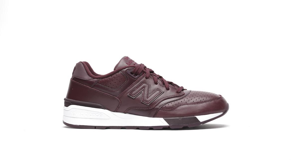 Burgundy New Balance 597 Leather New Balance ML 597 BUL 