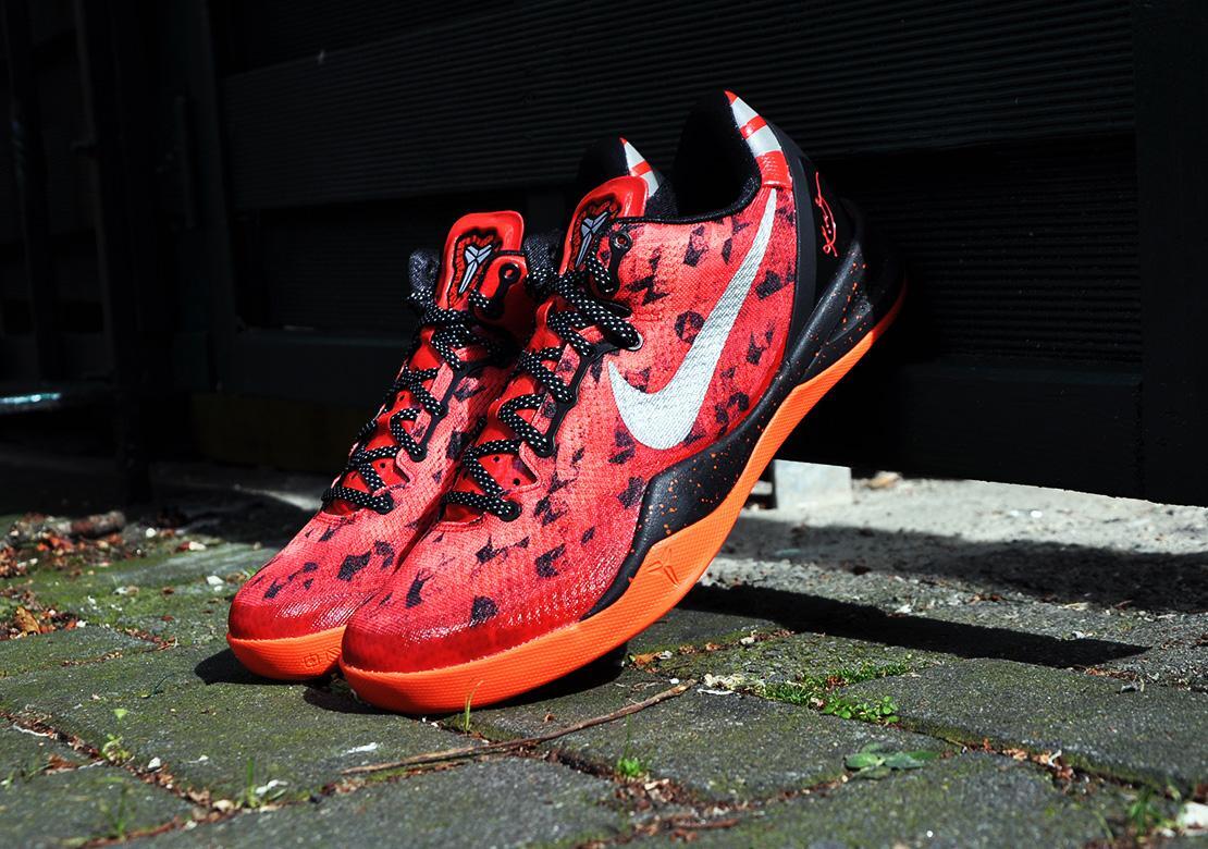 Nike‎ Kobe 8 VIII System Challenge Sz 11 Red Silver Orange 555035-600 Nike Zoom Kobe 8 System | 555035-600 | AFEW STORE main image 4