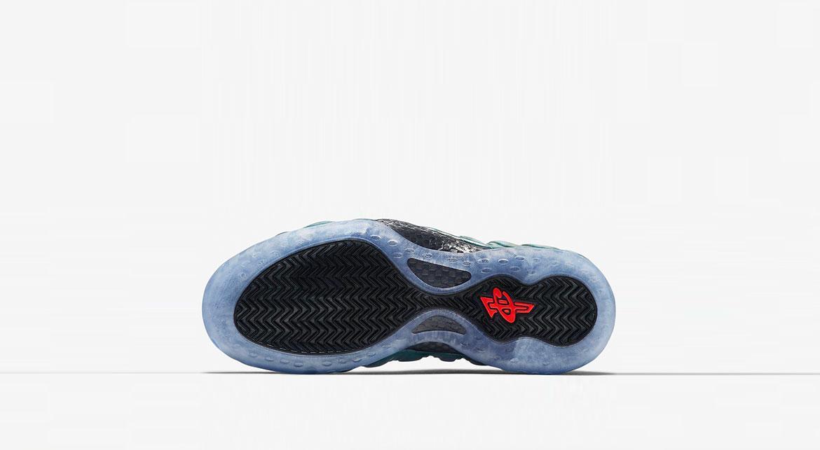 Nike Air Foamposite One Prm 'Dk Emerald/Black-challengeRed' - Image 4