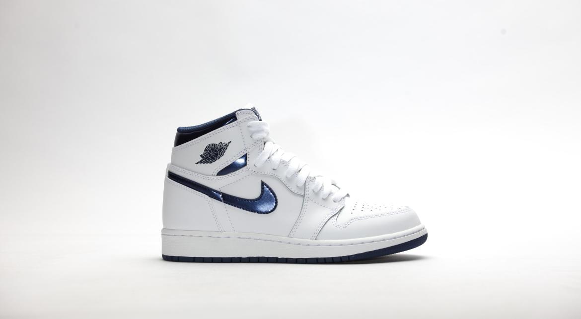 jordan 1 high metallic navy