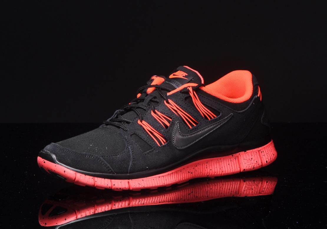 nike free run black anthracite mens