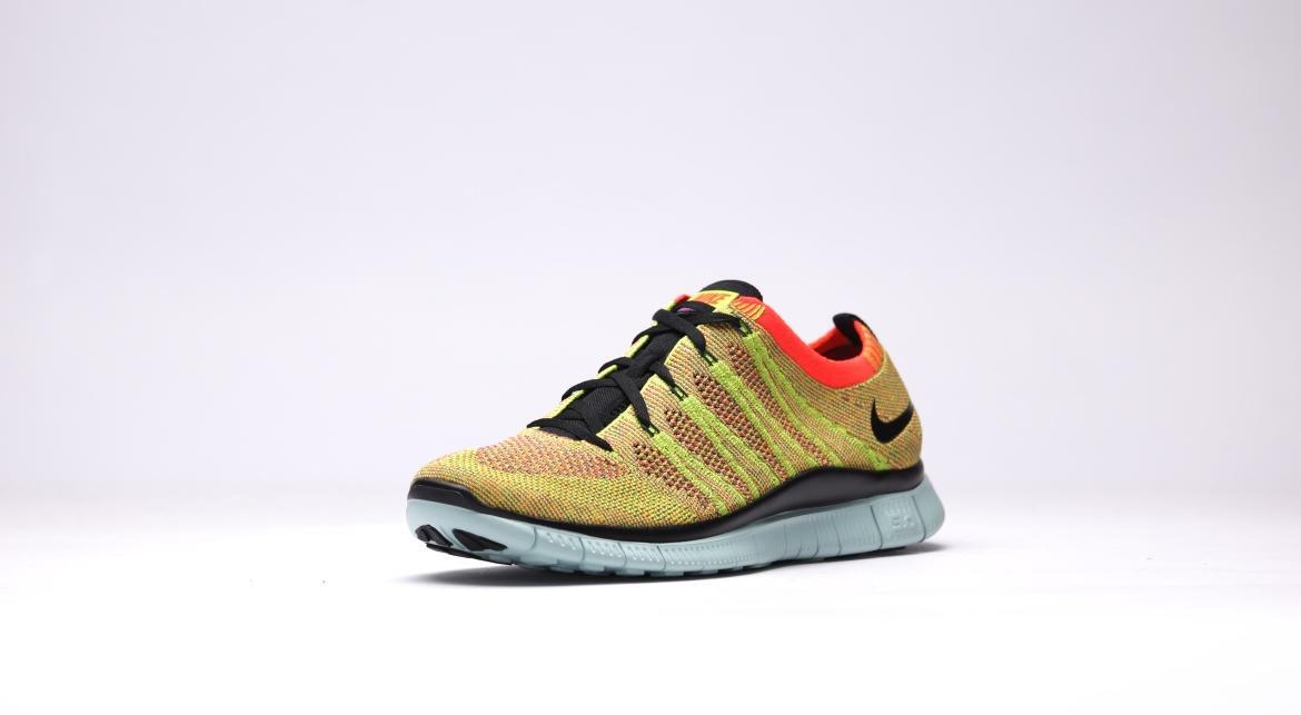 Nike Free Flyknit Nsw Bright Crimson - Image 4