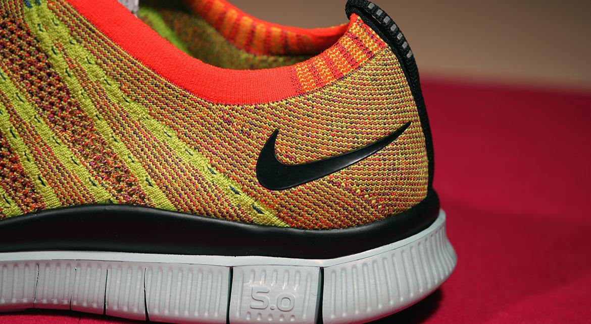 Nike Free Flyknit Nsw Bright Crimson - Image 8
