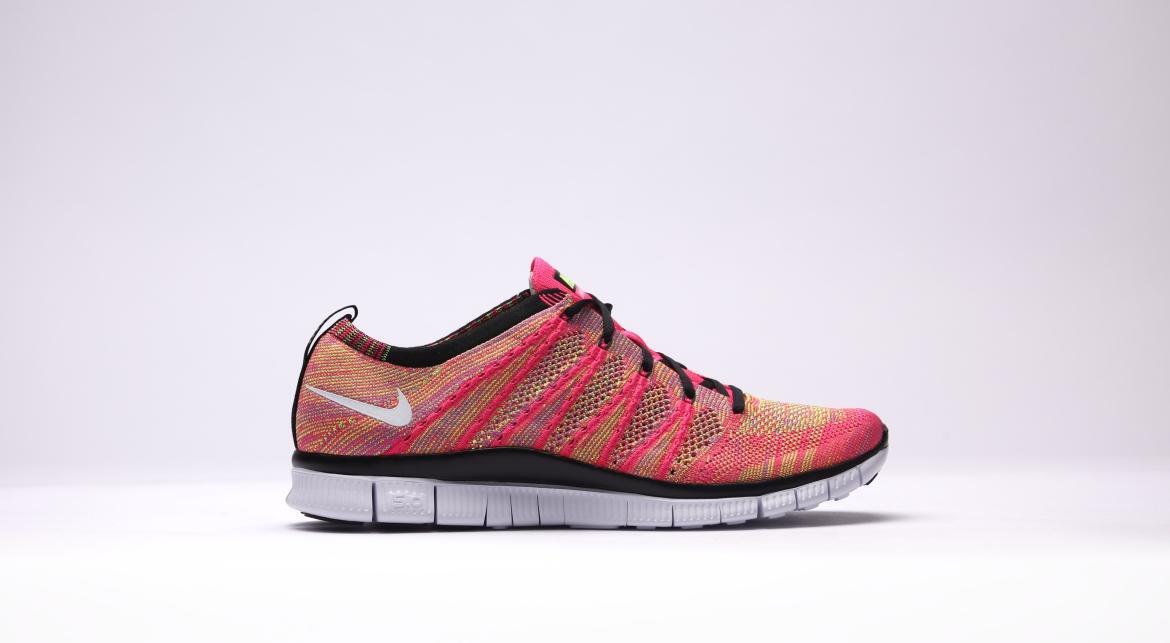 Nike Free Flyknit 'Pink Flash' - Image 2