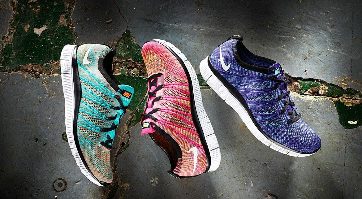 Nike Free Flyknit 'Pink Flash' - Image 6