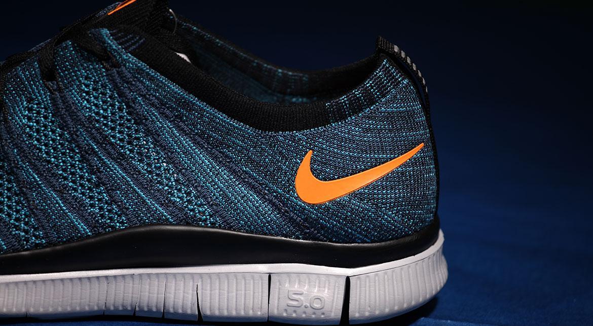 Nike Free Flyknit 'Squadron Blue' - Image 8