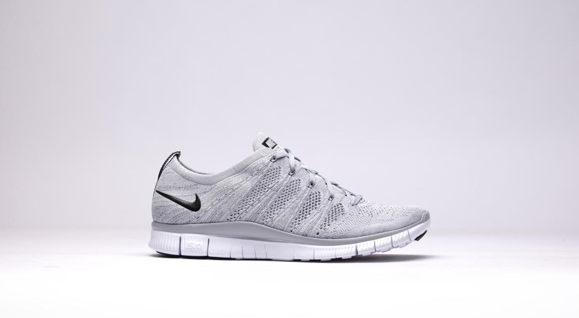nike free rn flyknit women's grey