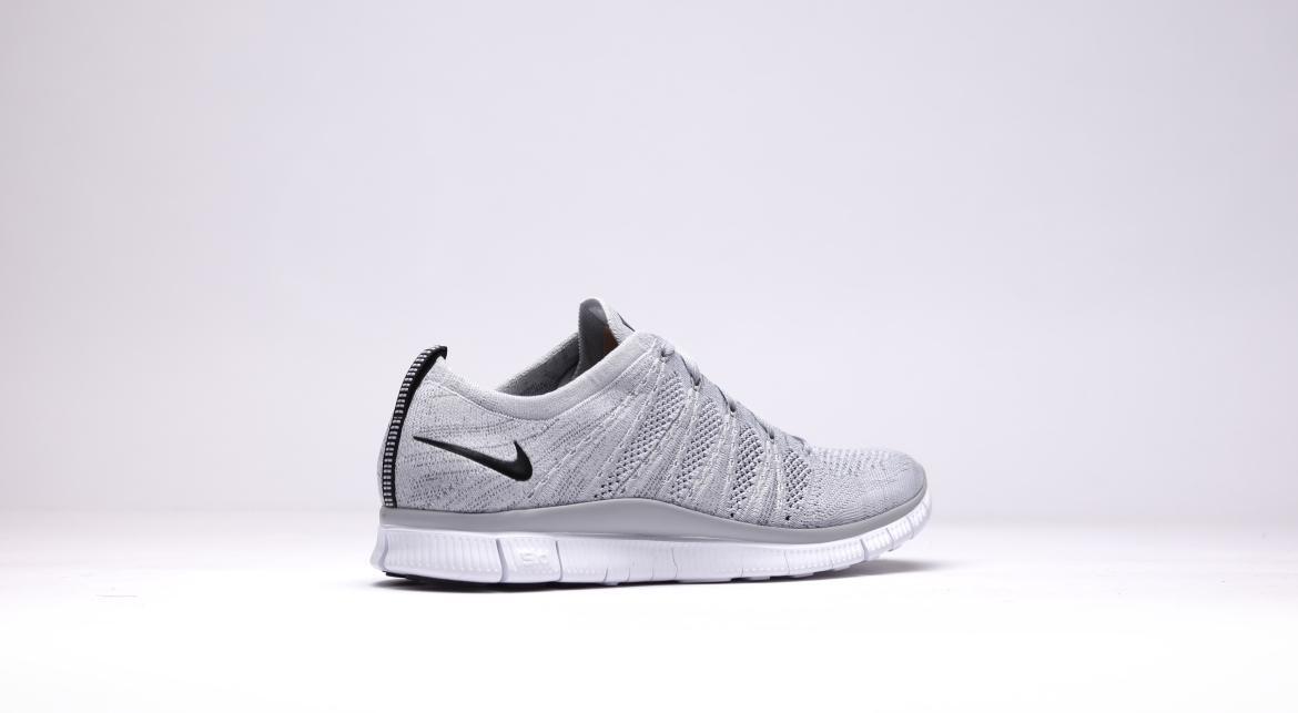 nike free flyknit wolf grey