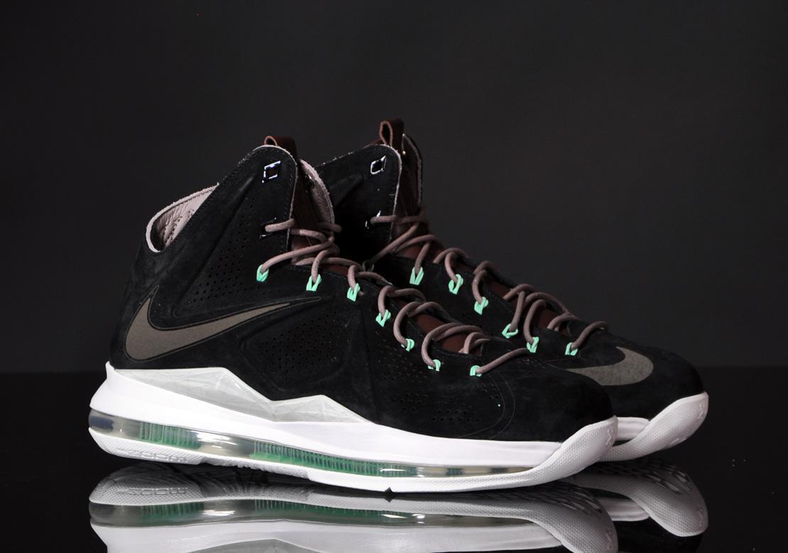 Nike LeBron X EXT QS Black Suede