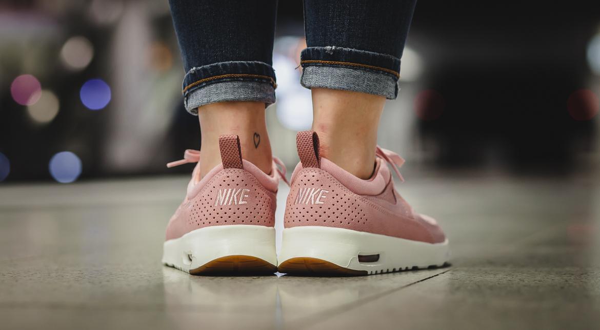 St Grijpen kousen Nike Wmns Air Max Thea Premium "Pink Glaze" | 616723-603 | AFEW STORE