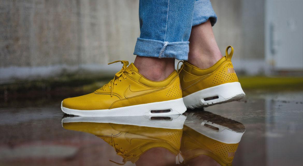 Nike Air Max Thea Prm 'Dark Citron' (Women's) - Image 6