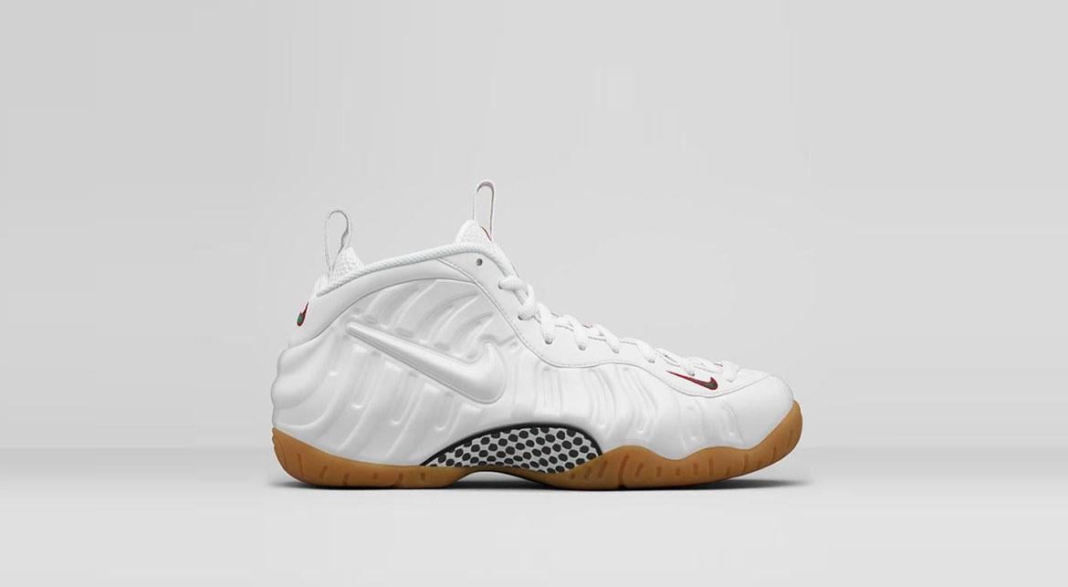 Nike Air Foamposite Pro White Gucci