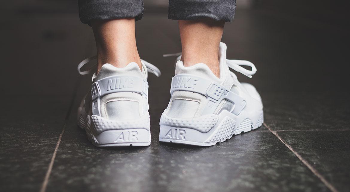 Nike Wmns Air Huarache Run "All White"