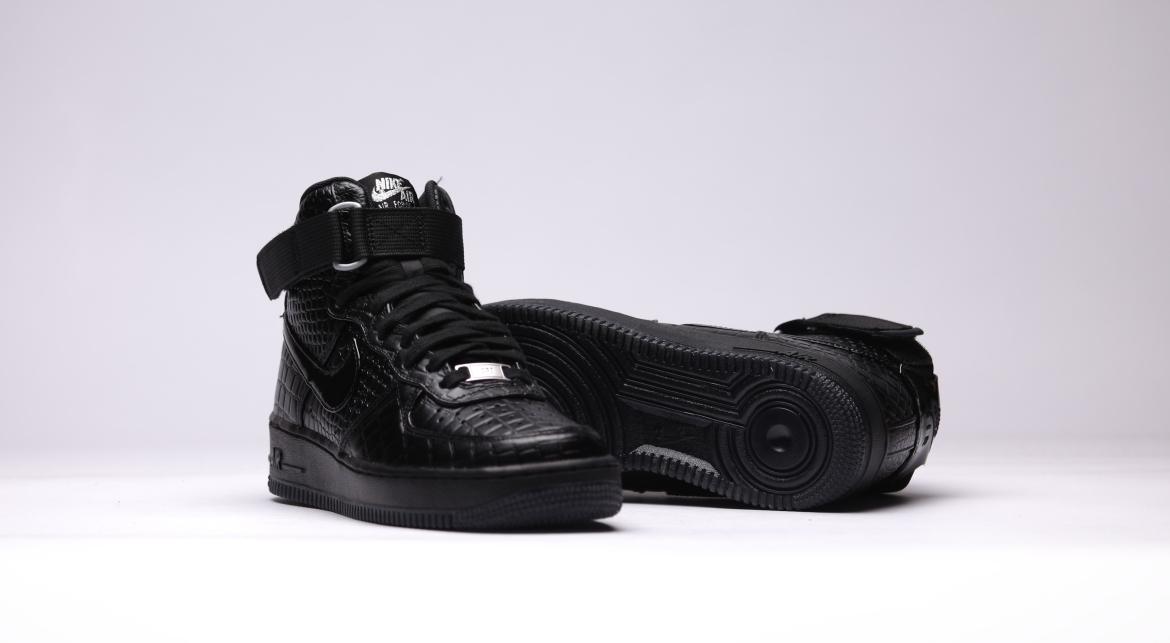 Nike Wmns Air Force 1 Hi PRM "Black Croc"