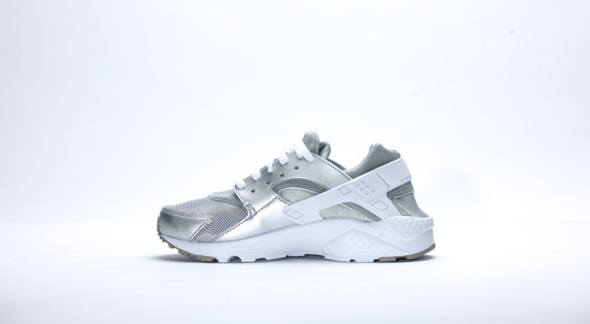 Nike Huarache Run (gs) "Metallic Silver" 654280-003 | AFEW STORE
