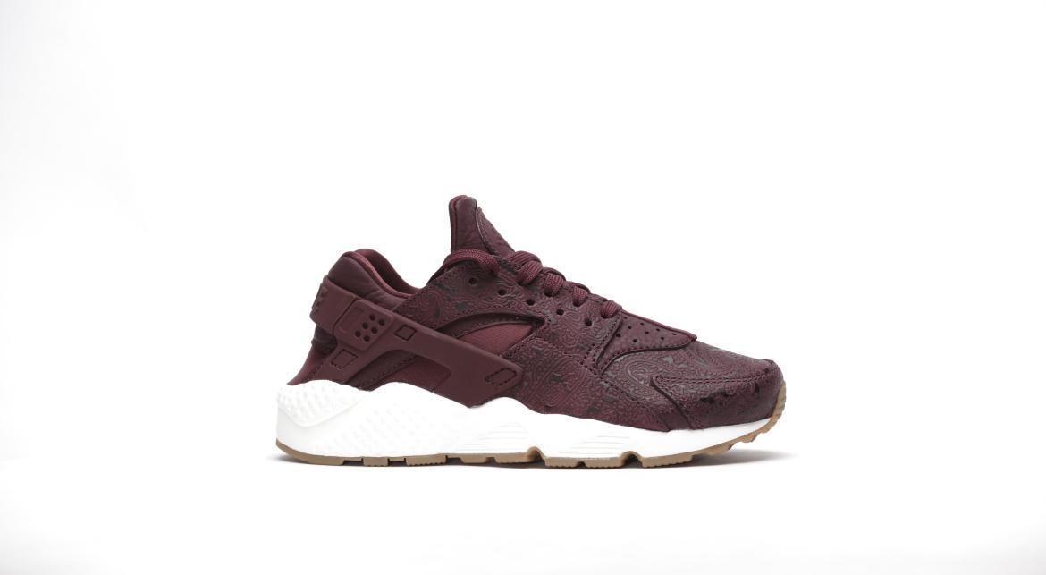Nike Wmns Air Huarache Run Prm "Night Maroon"
