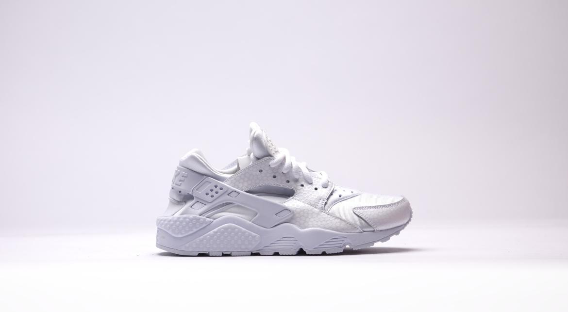 Nike Wmns Air Huarache Run Prm "all White"