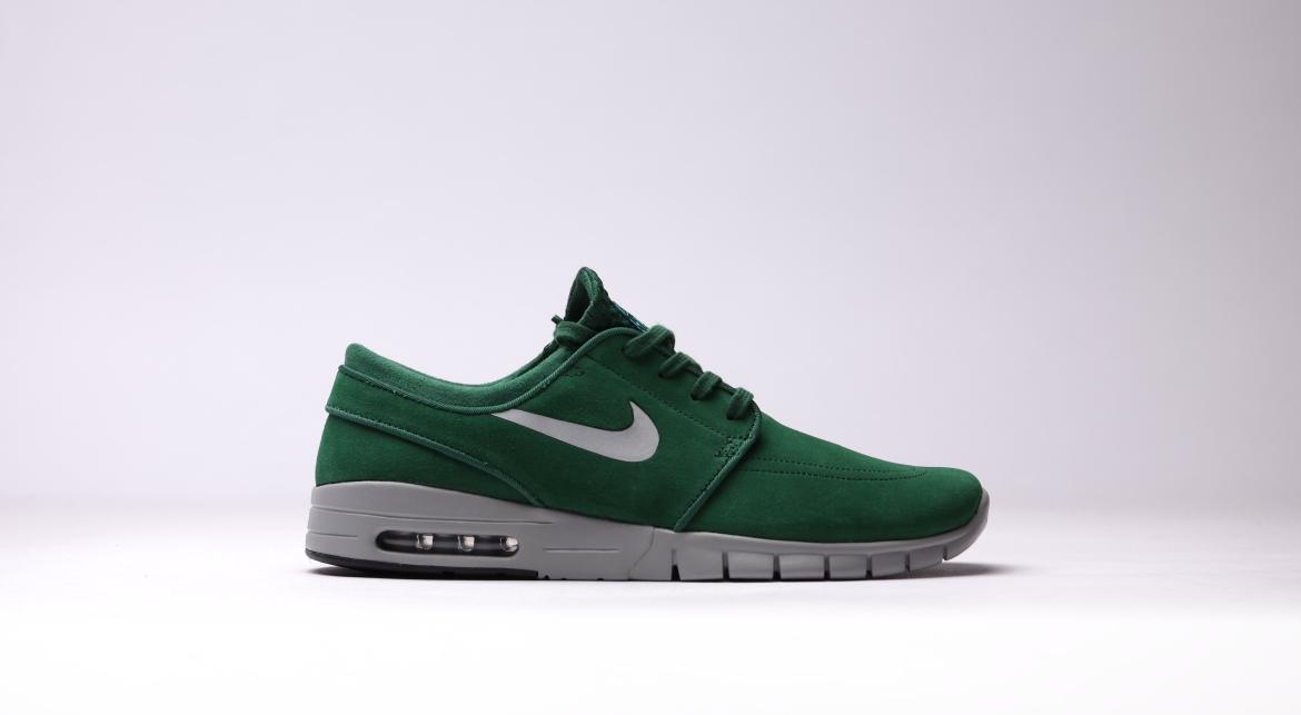 Nike Stefan Janoski Max Leather 'Gorge Green' - Image 2