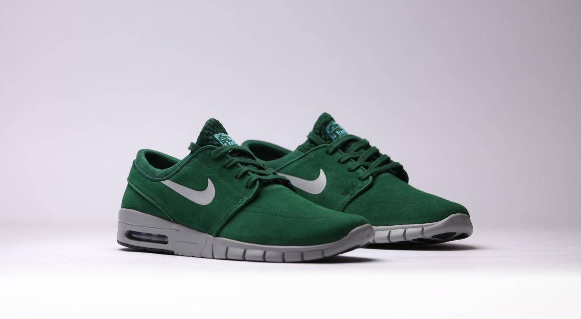 Nike Stefan Janoski Max Leather 'Gorge Green' - Image 3