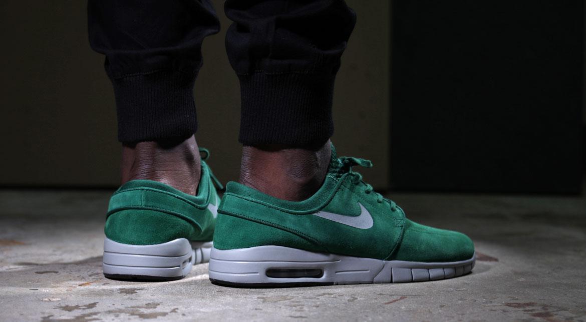 Nike Stefan Janoski Max Leather 'Gorge Green' - Image 9