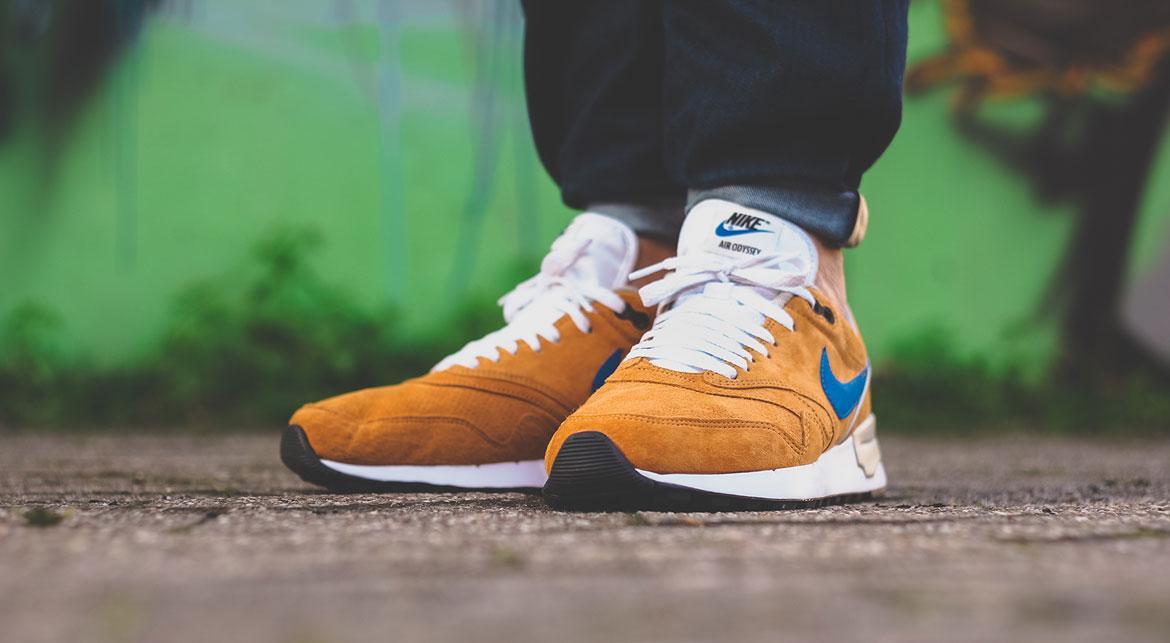 nike air odyssey gold leaf
